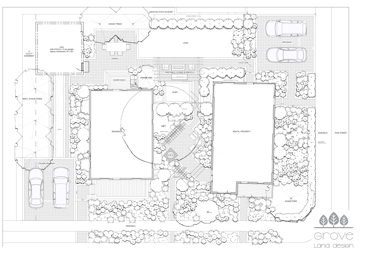 Grove Land Design Residential Landscape Design